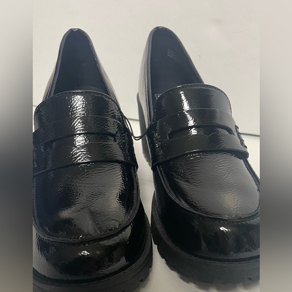Dirty Laundry Illena Patent Black Platform Loafer Women's 11 - Picture 2 of 11